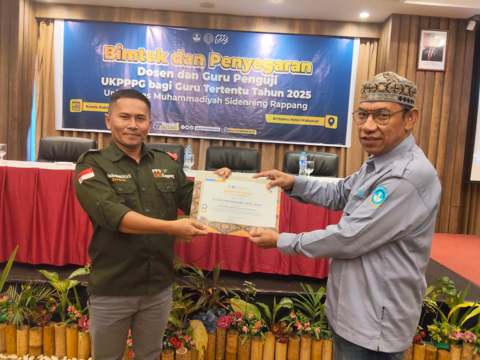 Dosen UMS Rappang Raih Skor Tertinggi dalam Bimtek Penguji UKPPPG 2025