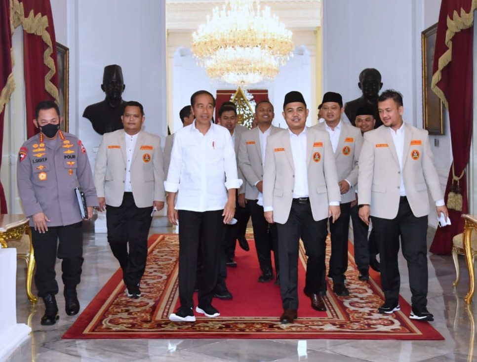 Temui Presiden Jokowi, PP Pemuda Muhammadiyah Kenalkan 4 Poin Hasil Muktamar ke-18