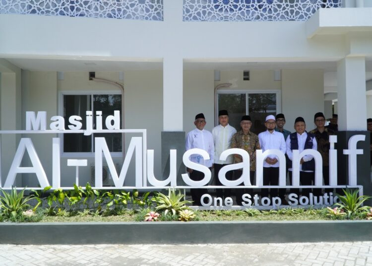 Haedar Nashir Resmikan Masjid Al-Musannif Tabligh Institute