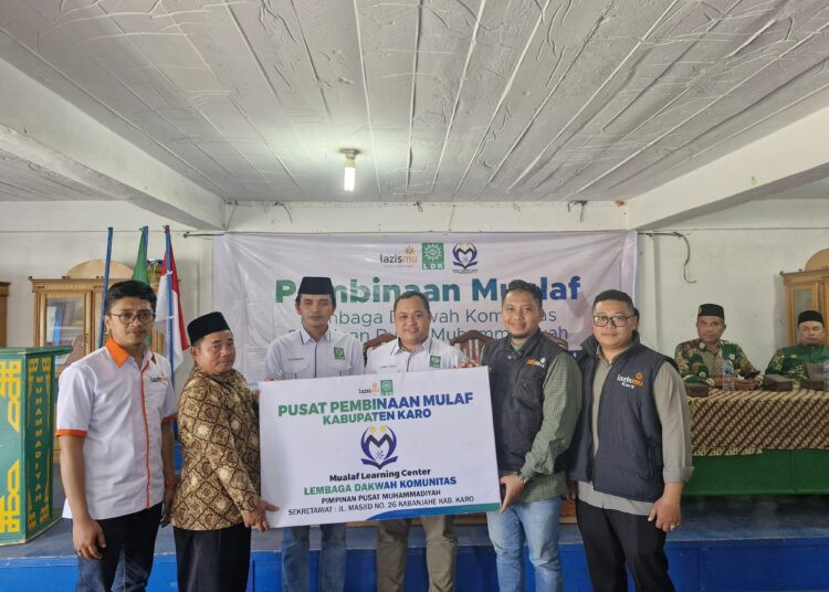 Muhammadiyah Kuatkan Keimanan dan Berdayakan Mualaf di Karo, Sumut