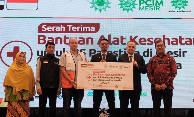 Muhammadiyah Kembali Salurkan Bantuan Alkes untuk Rumah Sakit Palestina di Mesir