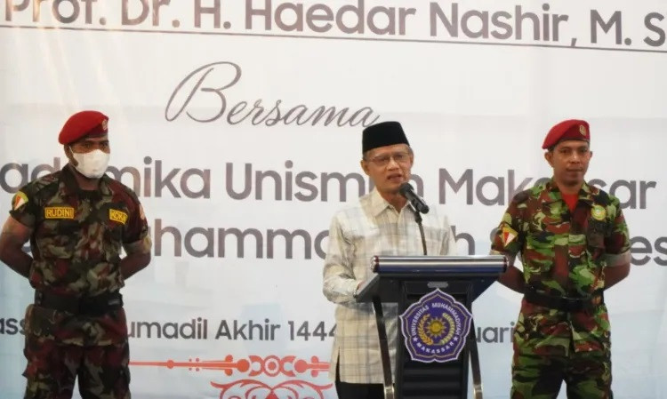 Silaturahmi dengan Warga Muhammadiyah Sulsel, Haedar Nashir Serukan Spirit Fastabiqul Khairat