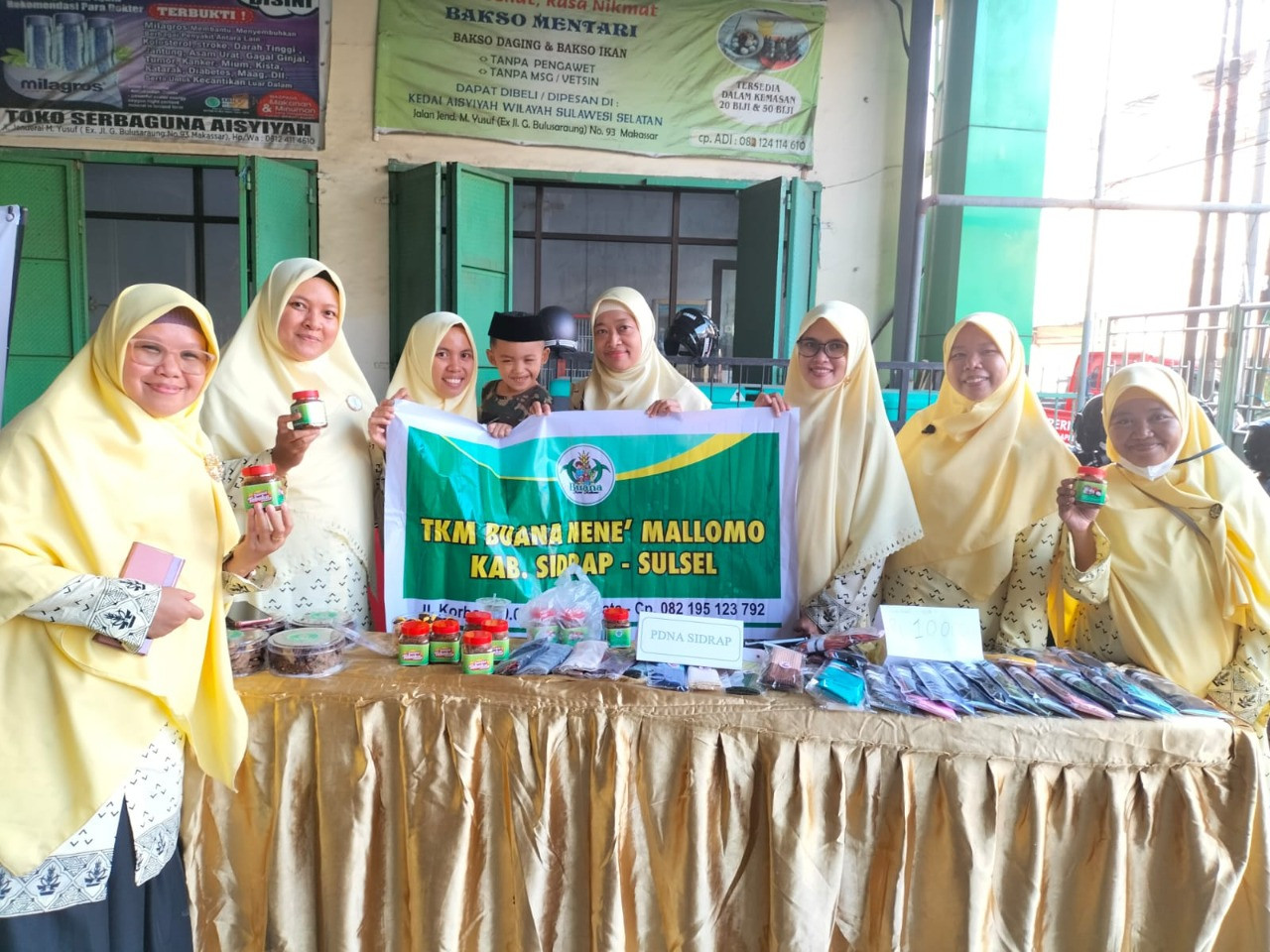 NASYIATUL AISYIYAH SIDRAP PERENALKAN \"SAMBAL TEBOKA\"