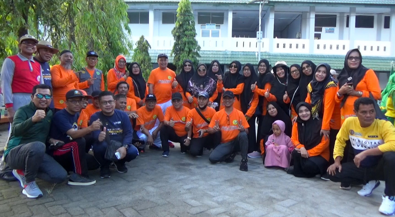 Semarakkan Musyda, Ribuan Warga Muhammadiyah Sidrap Ikuti Jalan Sehat